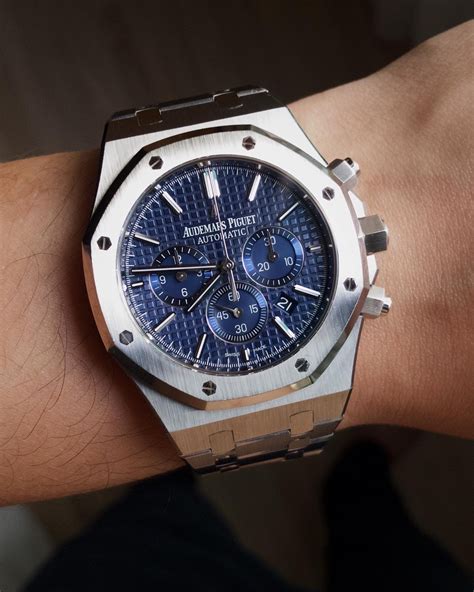 audemars piguet royal oak chronograph for sale|royal oak watch price list.